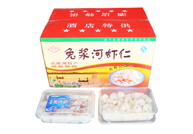 免浆河虾仁